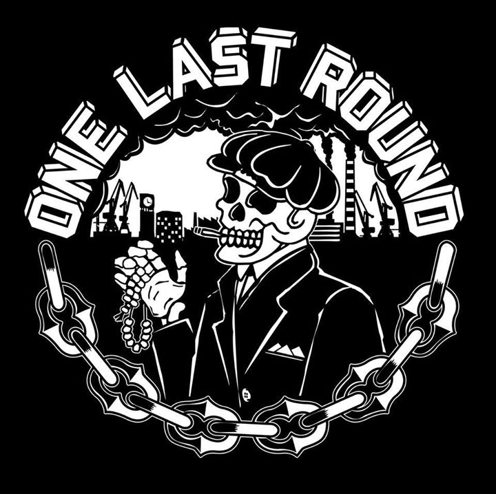 One Last Round - s/t 7" EP Artwork "Skeleton? (Black vinyl)