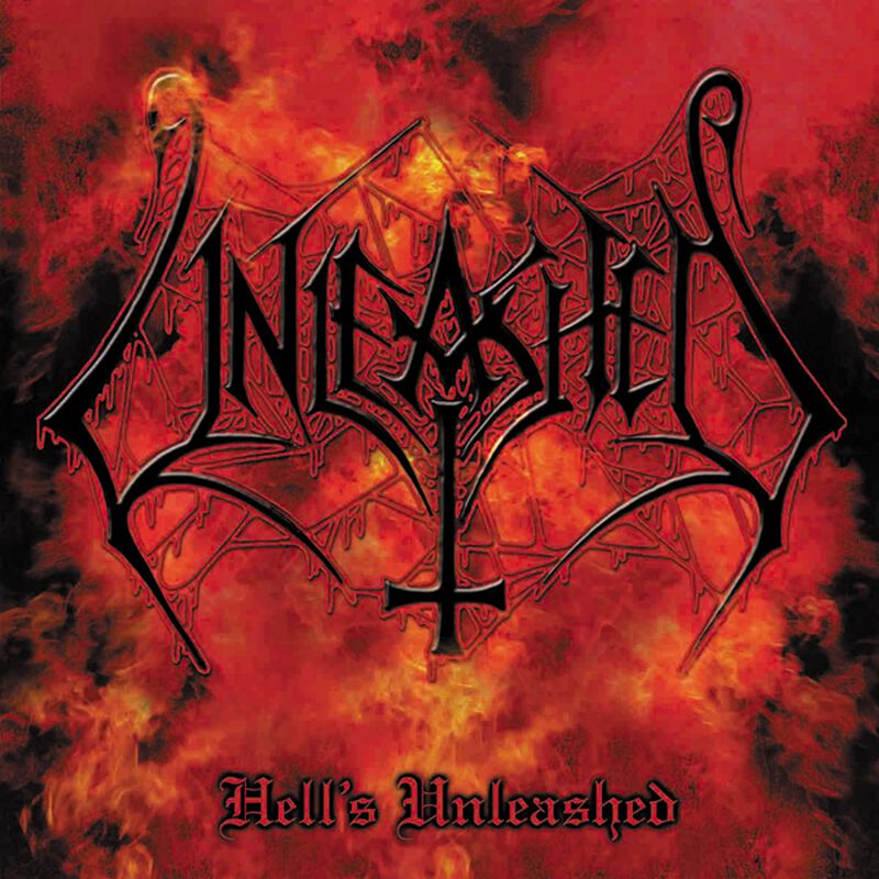 Unleashed - Hell's Unleashed LP(transparent yellow/red splatter)